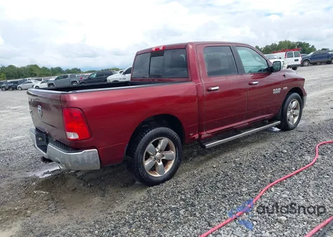 2016 Ram 1500 Big Horn из США, поврежденный, VIN 3C6RR6LT9GG295537